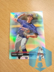 2017 1st Bowman Chrome Draft Refractor #BDC-144 Freddy Tarnok Atlanta Braves